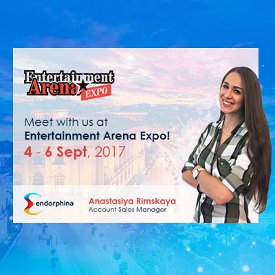 Endorphina приглашает Вас на Entertainment ArenaExpo 2017 в Румынии! Endorphina приглашает Вас на Entertainment ArenaExpo 2017 в Румынии!
