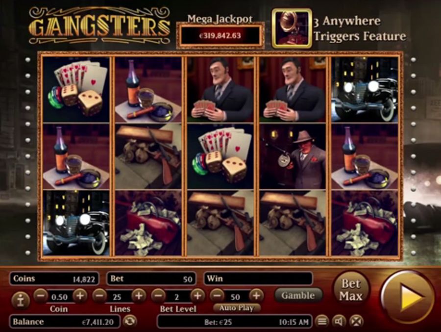 Habanero: Gangsters, скриншот 1
