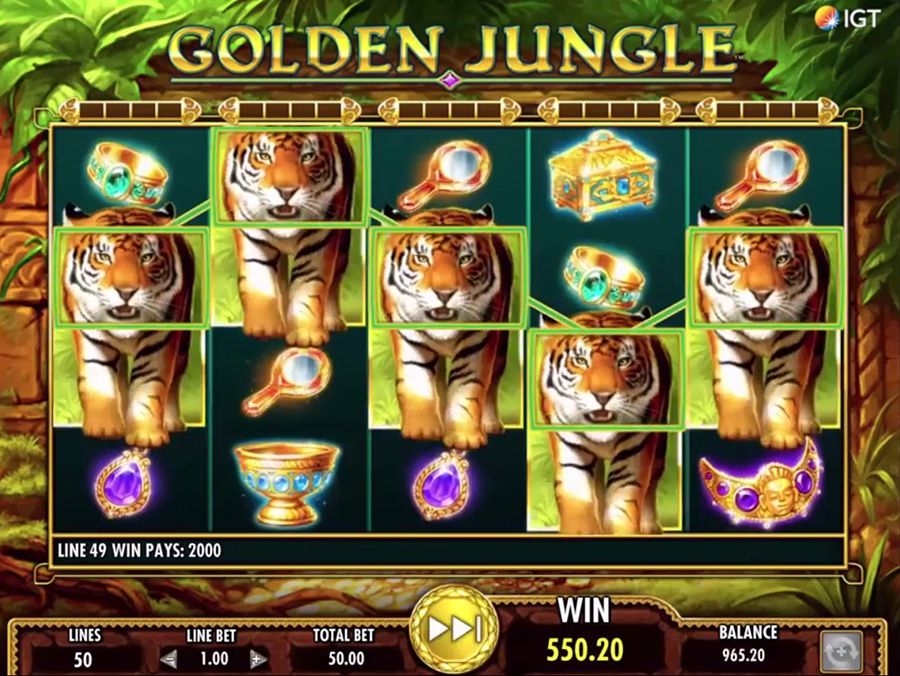 IGT: Golden Jungle, скриншот 2