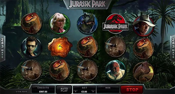 Игровой автомат Jurassic Park