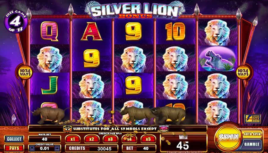 Lightning Box Games: Silver Lion, скриншот 3