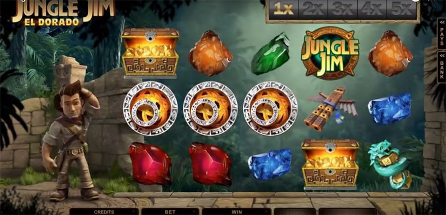 Игра Microgaming: Jungle Jim El Dorado, скриншот 2