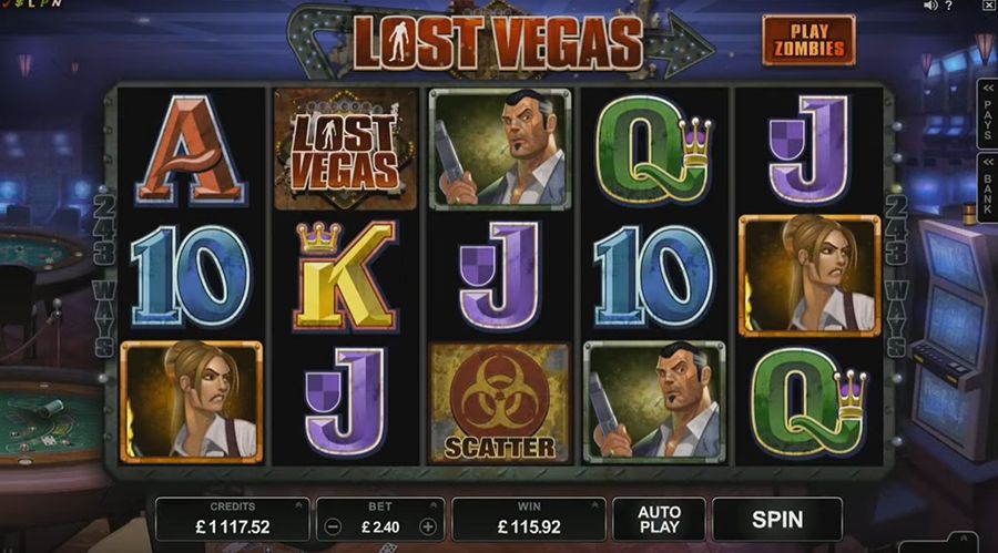 Microgaming: Lost Vegas, скриншот 2