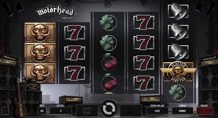 NetEnt: Motörhead, скриншот 2
