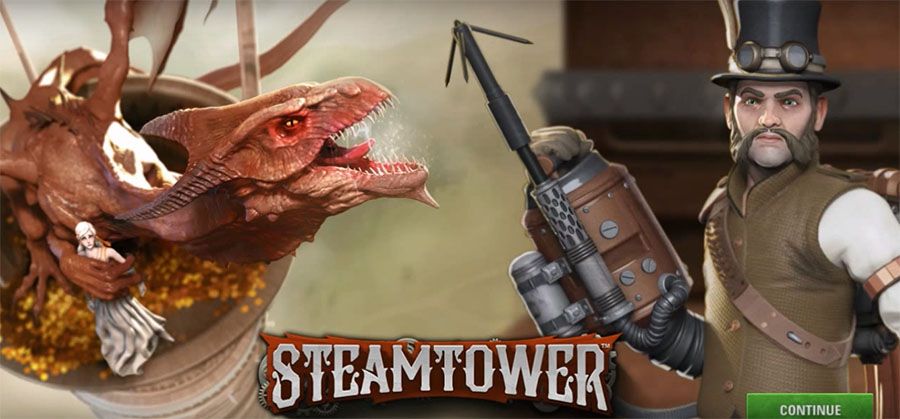 Слот NetEnt: Steam Tower, скриншот 1