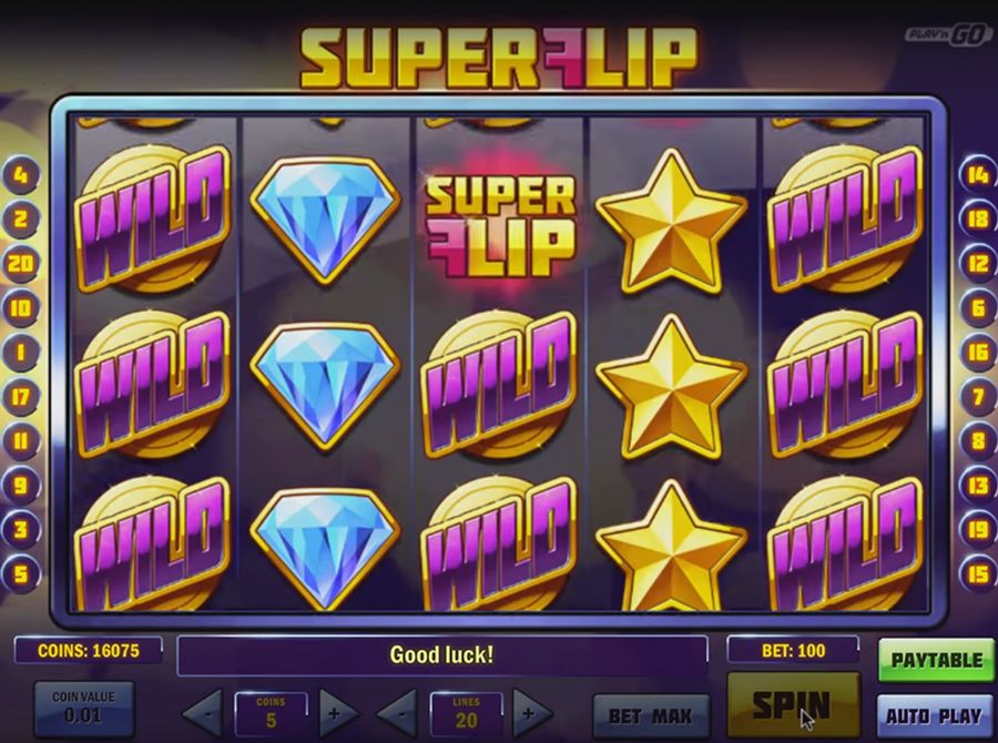 Play’n GO: Super Flip, скриншот 2 