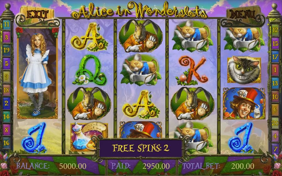 Playson: Alice in Wonderslots