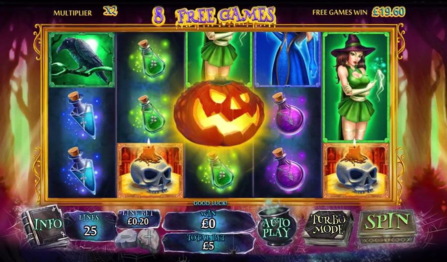 Playtech: Halloween Fortune II, скриншот 3