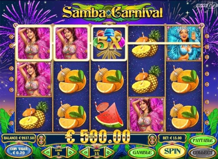 Игровой автомат Samba Carnival
