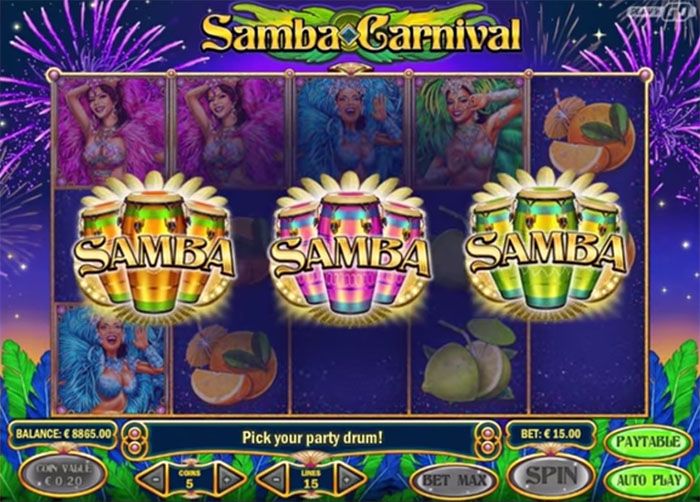 Слот Samba Carnival