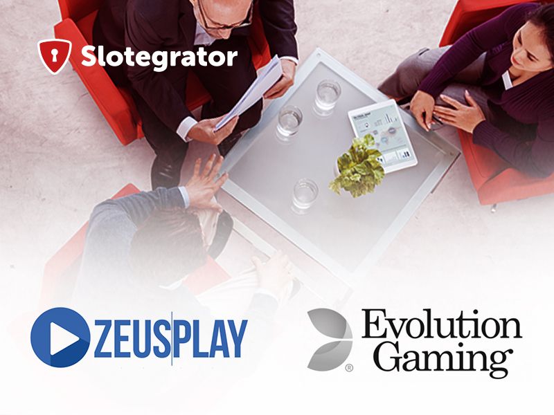 Slotegrator, Evolution Gaming и ZeusPlay