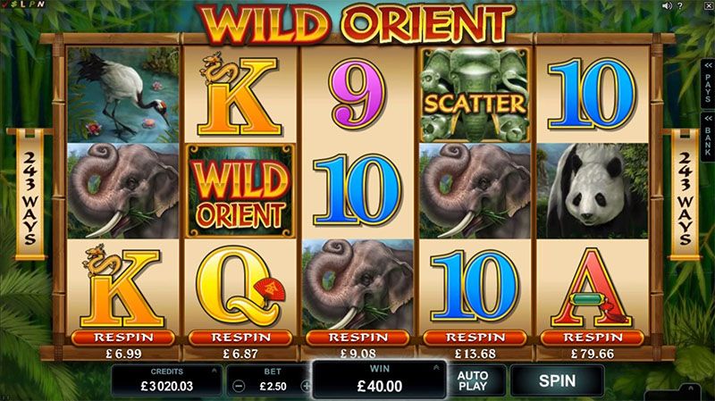 Слот-игра Wild Orient, 2