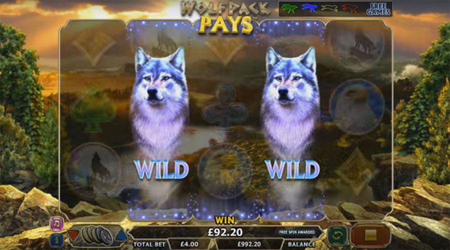 Онлайн-игра Wolfpack Pays